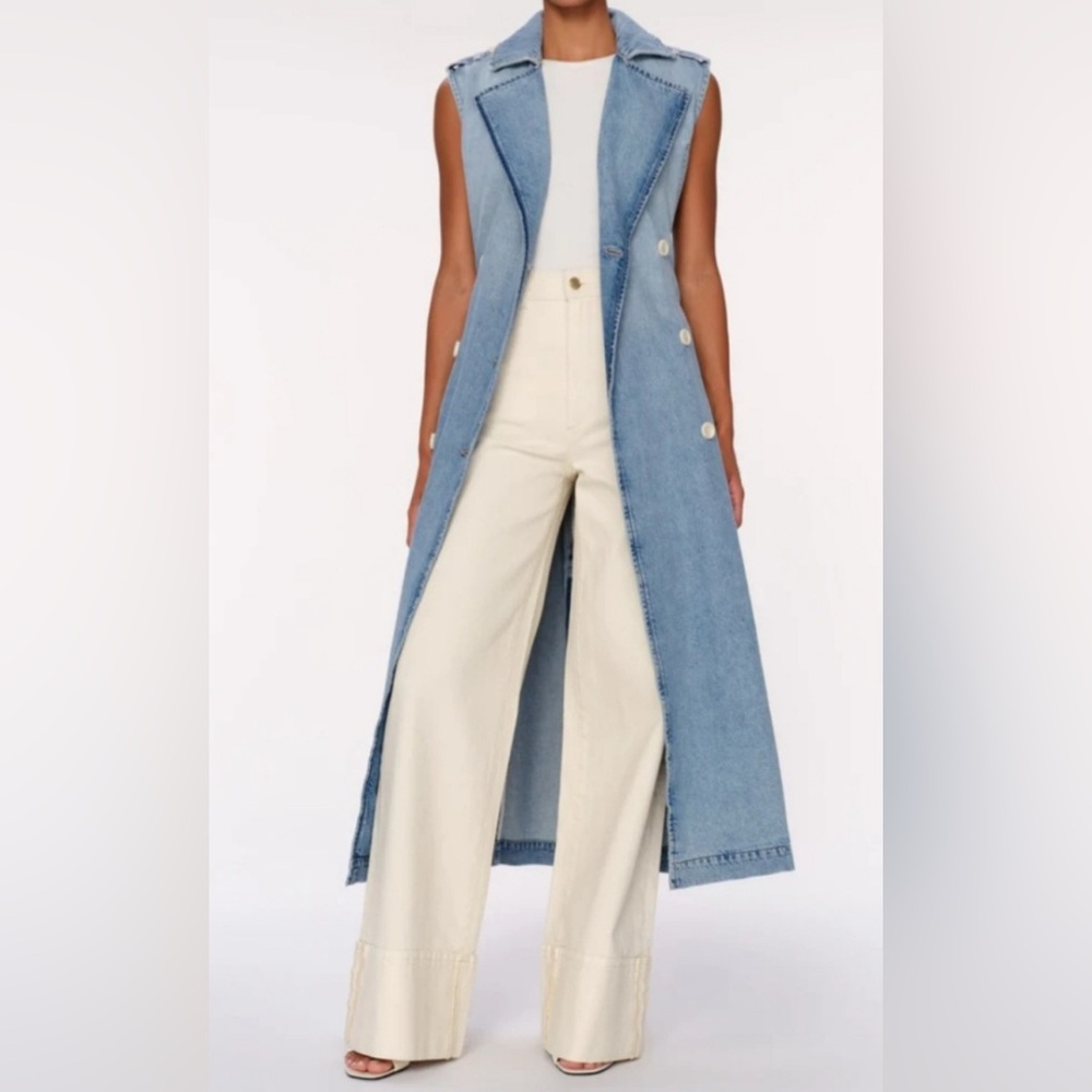 DL 1961 “Sleeveless Denim Dress/Trench Coat”. New!